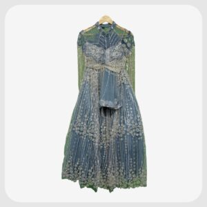 Poncho Indo Western Lehenga  240